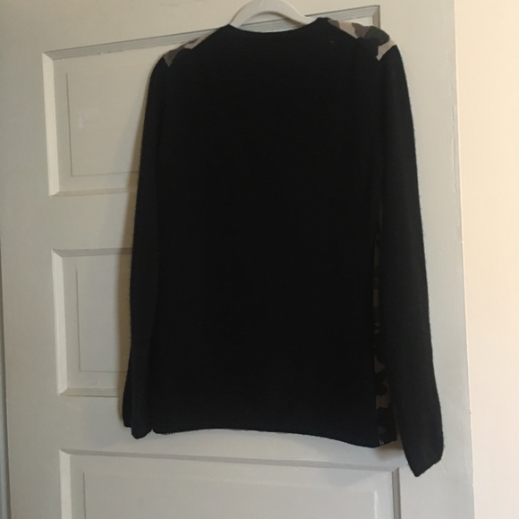 Hayden Contrast Camo Cashmere Sweater – Size Medium - Picture 3 of 4